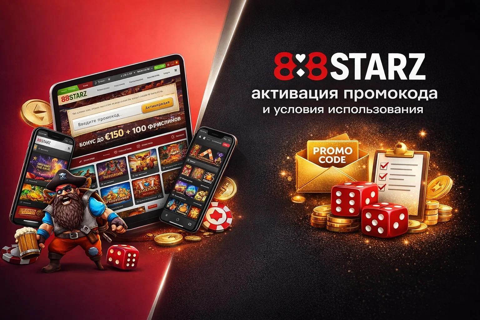 888Starz промокоды и бонусы